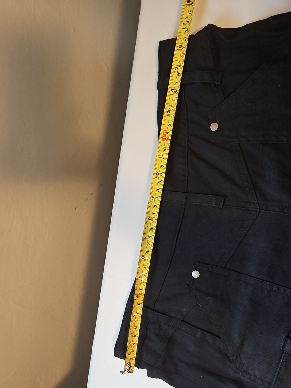 Lip Service Black A-Line Full Length Skirt with Zipper and Sparkley Lace Back - Picture 6 of 9